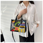 Design Patchwork Zipper 2026 Hot Sale Women's Bags Retro High Quality Women's Bags PU New Personality Stylish Shoulder Bags