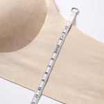 No-Show Seamless Bras For Women Non-wire V-neck Bralette Leopard Print Removable Pads Sports Underwear Sexy Lingerie S-5XL