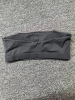 Women Yoga Bra Removable Shoulder Strap Anti-Slip Bra Wrap Chest Dual-Use Sports Yoga Wear Outside Running Fitness Top