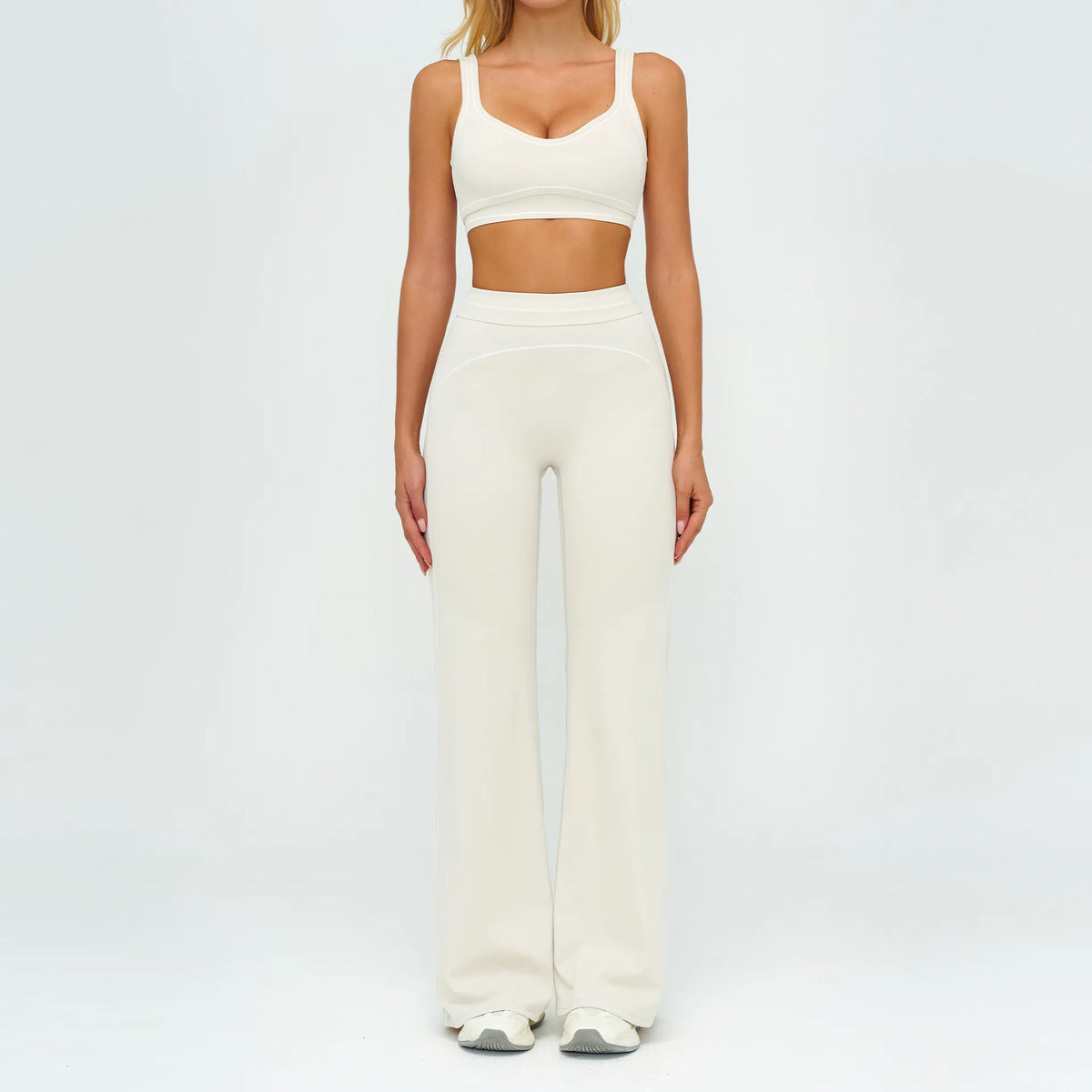 Yoga Suit 2PCS Women Tracksuits Sports Outfits Gym Clothes Running Sports Bra Suits Female Workout Yoga Clothes Athletic Wear