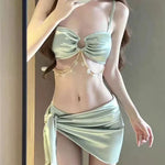 New Swimsuit Women Micro Bikini Bathing Suit Fashion Sexy Summer New Model Korean Version Cinjunto De Dos Piezas Mujer 2025