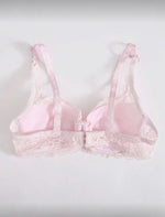 Lace Women's Bra Breast Cover Thin Cup Underwear Underwire Adjustable Push Up Bras Sexy Bralette Lingerie
