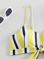 High Waist Bikini 2026 Women Strappy Swimsuit Sexy Striped Swimwear Female Bathers Bathing Swimming Swim Suit Summer Beachwear