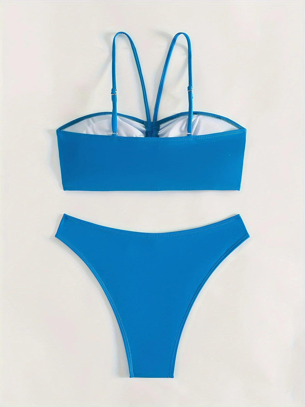 ZTVitality Sexy Patchwork Bikini Set 2025 New Arrival Biquini Padded Bra Drawstring Swimsuit Women's Swimwear Summer Beachwear
