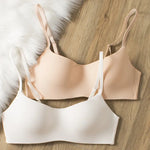 Seamless Tube Top Underwear Small Chest Bras Women's Upper Support Bra Beautiful Back No Steel Ring Female Sexy Lingerie
