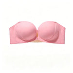 2026 Strapless Non-slip Sexy Lingerie for Women Front Buckles and Small Breasts That Make Them Look Bigger Thicker Bra Underwear