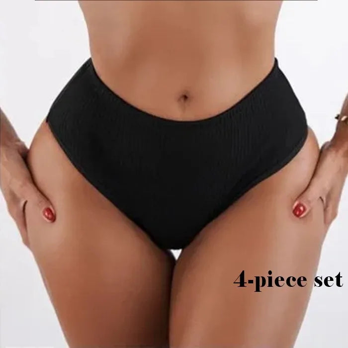 High Waist Briefs Leopard Print Sexy Lingerie Seamless Panties Women Underwear High-stretch Quick-drying Underpants Intimates