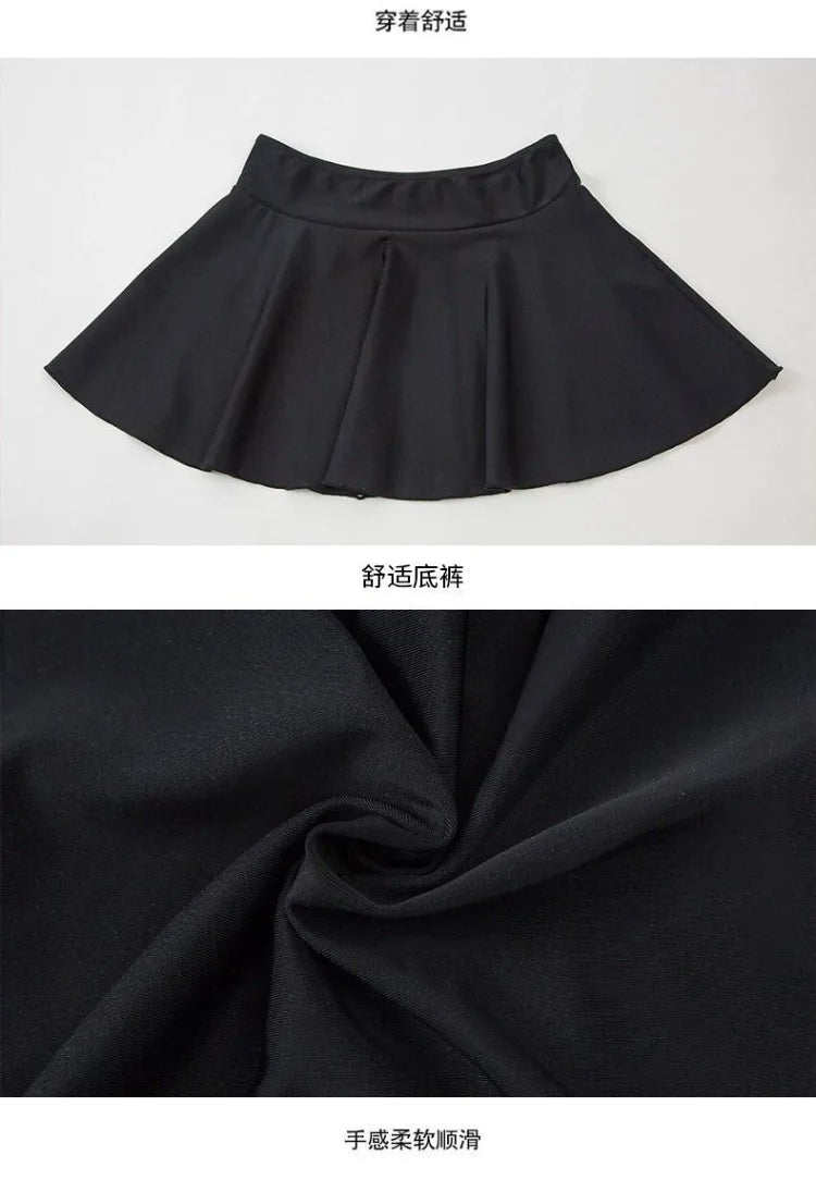 New Summer High-end Sports Style Hot Spring Swimsuit One-piece Sports Boxer Shorts Western-style Swimsuit