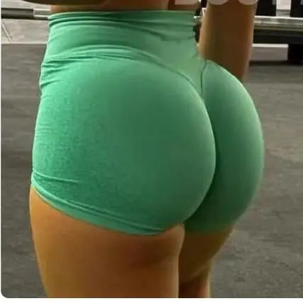 Gym Shorts for Women Clothing Scrunch Bum Sports Shorts Booty Yoga Shorts Mid Waist Seamless Shorts Butt Lifting Workout Pants