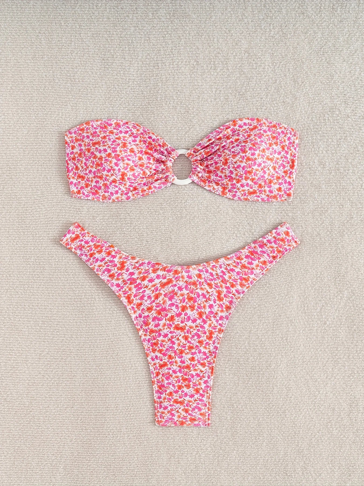 ZTVitality New Sexy Push Up Low Waist Bikini Set Swimsuit Female Swimwear Women Print Beachwear Summer Bathing Suits Biquini