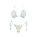 3Pc Lace Bikini With Cover Up 2026 New Swimwear Women Swimsuit Sexy Bikinis Female Swim Suit Beachwear Bathingsuit Micro biquini