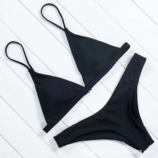 Bikin Swimwear Women Swimsuit Sexy Push Up Micro Bikinis Set Swimming Bathing Suit Beachwear Summer Brazilian Bikini 2025