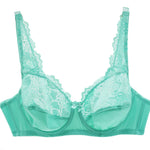 Womens Lace Bras Ladies Floral Unpadded Sexy Lingerie Underwire Plus Size Brassiere Tops Underwear B C D DD E F Cup