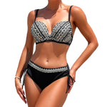 Sexy Push Up Bikini 2026 Women Swimsuit Two Piece Swimwear Female Print Bikinis Set Swimming for Bathing Suits Brazilian Biquini