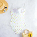Push Up One Piece Swimsuit Female 2026 Swimwear Women Slim Bathing Suits Summer Beach Wear Frill Monokini Swimming Suit Black