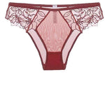 MOYISU Pure Desire Victoria French Lace Embroidered Lingerie Women's Thin Cup Triangle Cup Bra Set Comfortable No Underwire