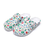Medical Shoes EVA Non-slip Laboratory Doctor Clogs Non-slip Nurse Surgical Slides Casual Beach Womens Indoor Work Slippers