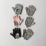 Women's Half Finger Fitness Protective Gloves Anti-Slip Wear-Resistant Sports Gloves for Cocoon Protection