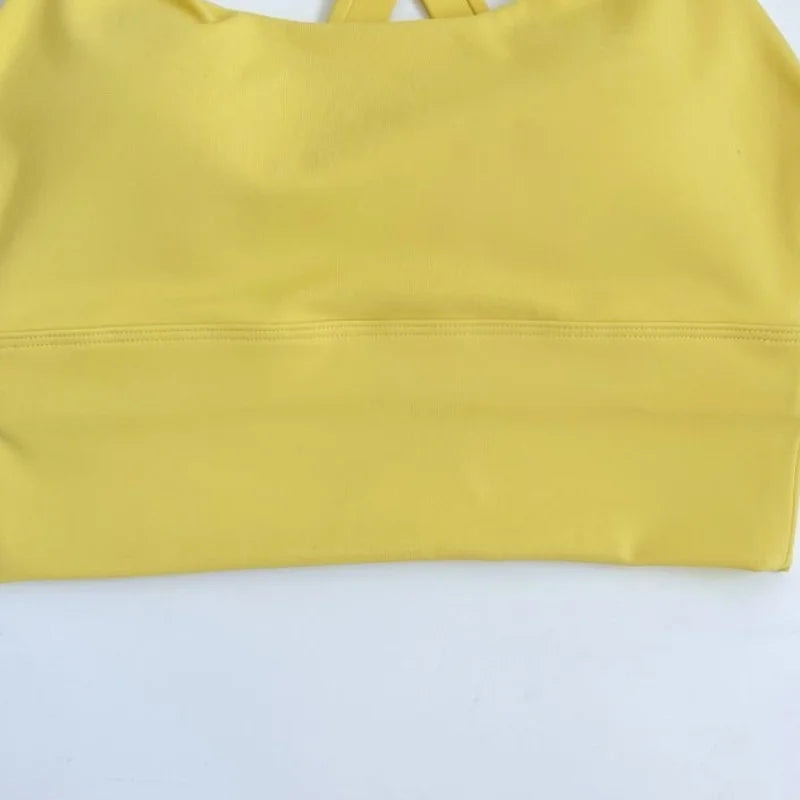 Integrated Fixed Cup Bra for Women Running, Fitness Beautiful Back, Skipping Rope, yoga Clothes, Professional Sports Vest, Linge