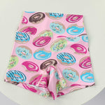 Women Dopamine Printed Quick Dry Yoga Shorts High Stretch Fitness Training Sports Shorts