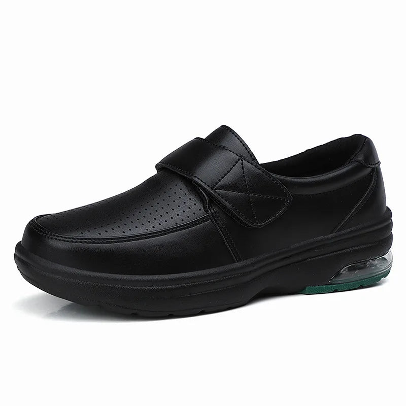Platform White Shoes Women Casual Comfortable Light Nurse Work Shoes Fashion Slip on Non-slip Loafers Chaussure Femme