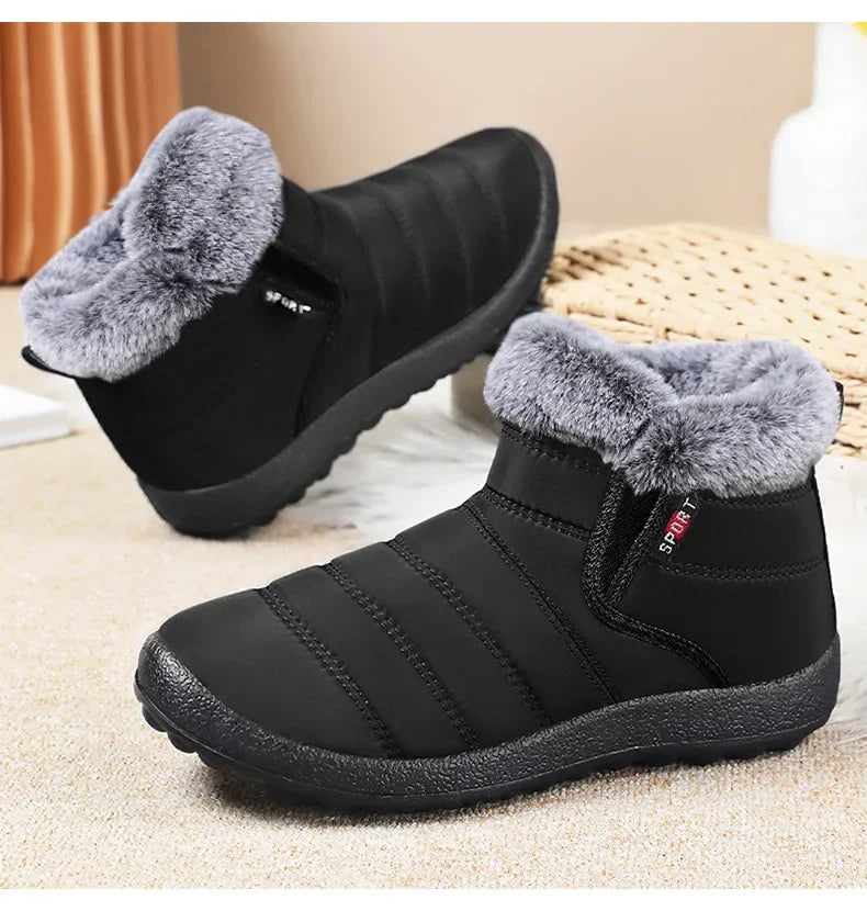 Outdoor Snow Boots CoupleHikingMen's Shoes, Women'sSkiHigh-Top Cotton Shoes, Cold-Proof Men's Boots, Women's 2026
