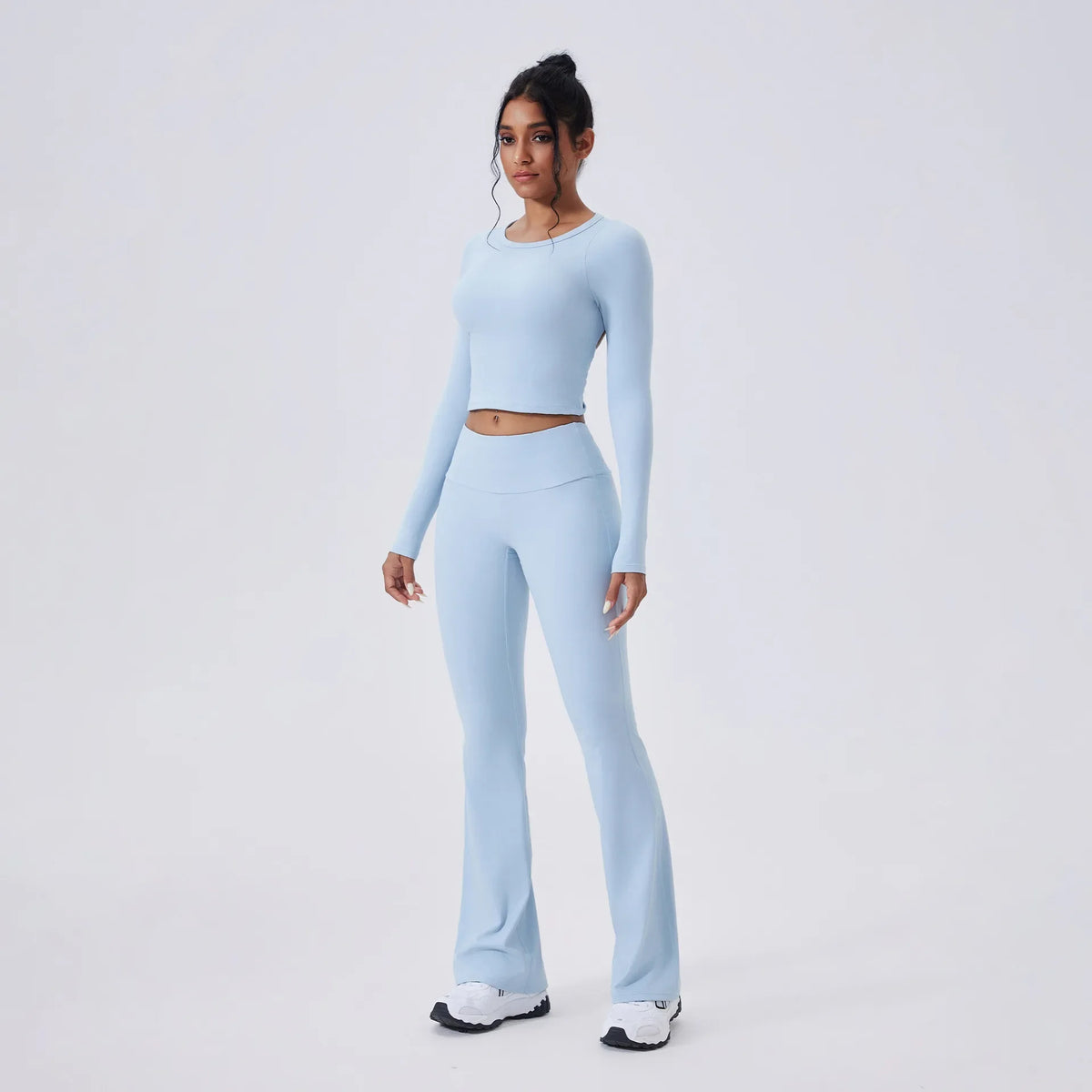 Women's Versatile Yoga Suit Set Tight Fitting and Beautiful Back High-end Sports Suit Outdoor Running and Leisure Fitness Suit