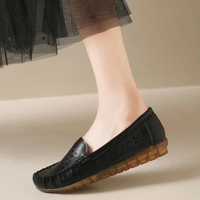 Summer New Fashion Round Toe Nurse Shoes Soft Sole Non-slip Sandals Flat Shoes Breathable Casual Sports Women's Shoes