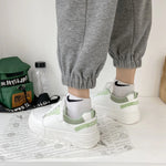 2022 Fashion Spring New Designer Hot Sale White Shoes Female Platform Sneakers Women Tenis Feminino Casual Female Shoes Woman