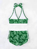 2026 High Waist Bikinis Women Padded Halter Swimwear Female Sexy Sporty Swimsuit Bathers Bathing Swimming Swim Suit Beachwear