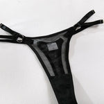Toucheart Sexy Floral Embroidery Underwear Steel Ring Bra Lace Mesh Sexy Webbing Hollow Waistband Hanging Erotic Lingerie Suit