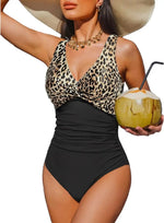 S - XXL Twist Front V Neck Female Swimwear One Piece Swimsuit Women Slim Monokini Backless Bathing Suit Swim Beachwear Bodysuit