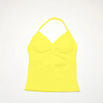 NCLAGEN Impact Longline Strappy Top Sports Yoga Vest Women's Fitness Tank Top Gym Beautiful Open Back Bra Running Workout Halter