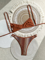 2026 Sexy Printed Crochet Bikini Female Swimsuit Women Swimwear Two-pieces Bikini Set High Leg Cut Bather Bathing Suit Swim Lady