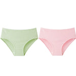 2Pcs/Set Women High Rise Panties Seamless Underwear Winter Warm Underpants Breathable Briefs Female Sexy Lingerie