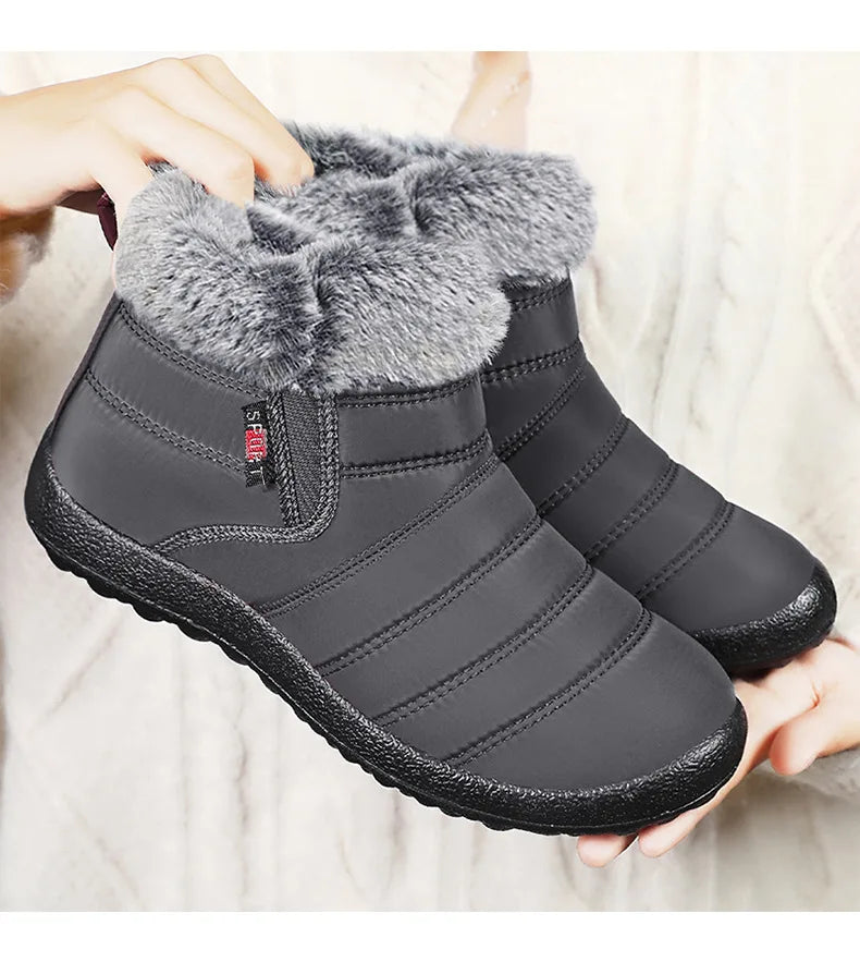Outdoor Snow Boots CoupleHikingMen's Shoes, Women'sSkiHigh-Top Cotton Shoes, Cold-Proof Men's Boots, Women's 2026