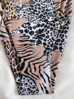 2025 Brazilian Thong Bikinis Strappy Swimsuit Women Sexy Printed Swimwear Female Bathers Swimming Bathing Swimming Swim Suit