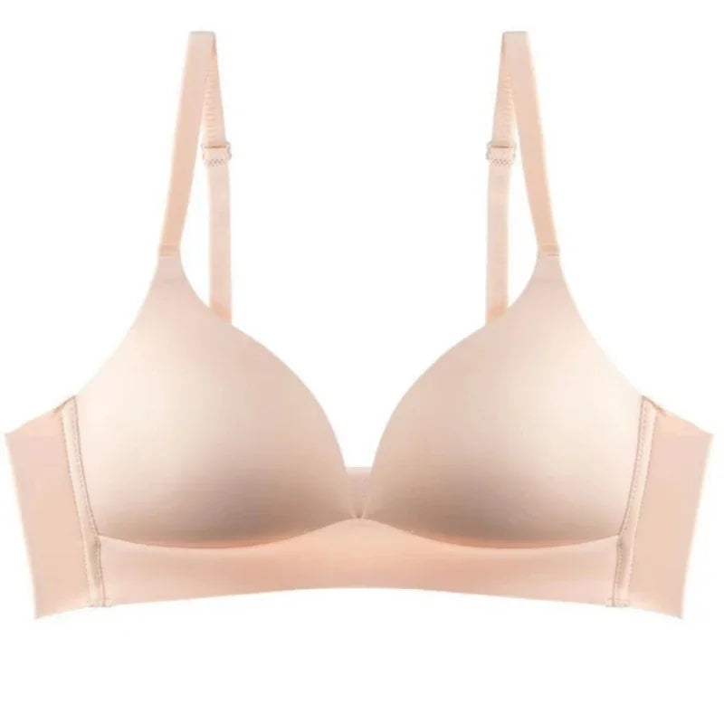 2Pcs/Set Underwear 3/4 Cup Push Up Bra Female S-XXL Seamless Bras For Women Non-wire Bra Sexy Lingerie