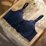 Push Up Bra Sexy Underwear Autumn Winter Thick Mold Cup Women's Lace Bra Underwire Bralette Lace Bras Lingerie Intimates CW9485