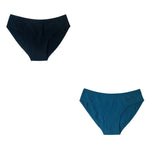 2Pcs/Set Cotton Panties For Women Briefs Low Rise Seamless Underwear Female Underpants Comfort Sexy Lingerie M-XL