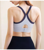 New Selling High Strength Sports Underwear Women's Shock-proof Cross Back Yoga Wear Sports Bra Fitness Vest