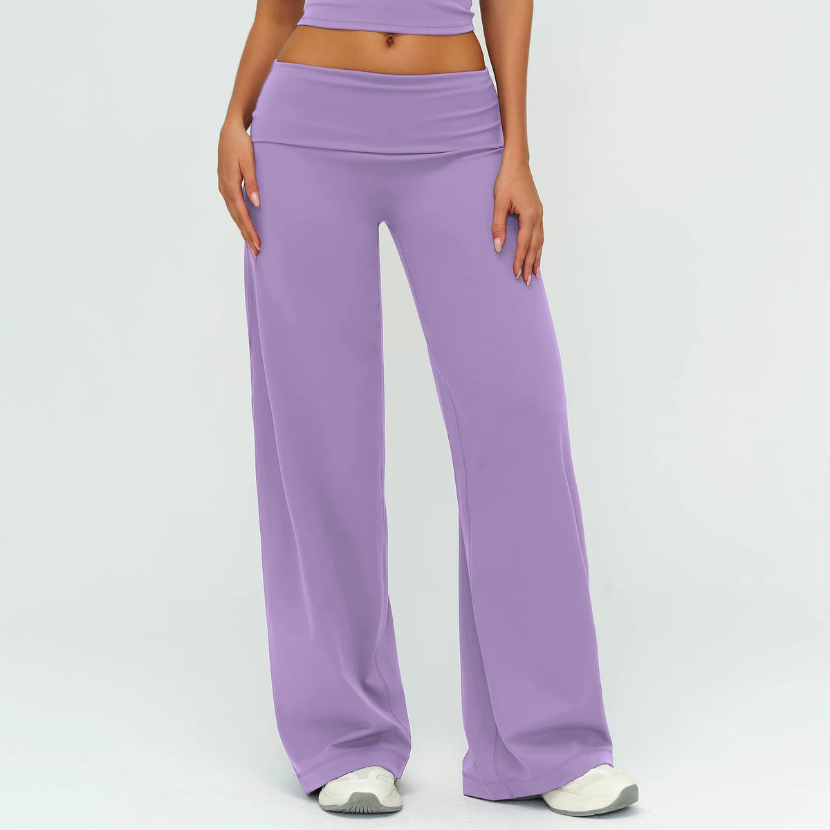 Yoga Pants Women High Waist Fitness Sports Flared Trousers Gym Workout Jogging Wide Leg Pants Female Dance Sports Flared Pants