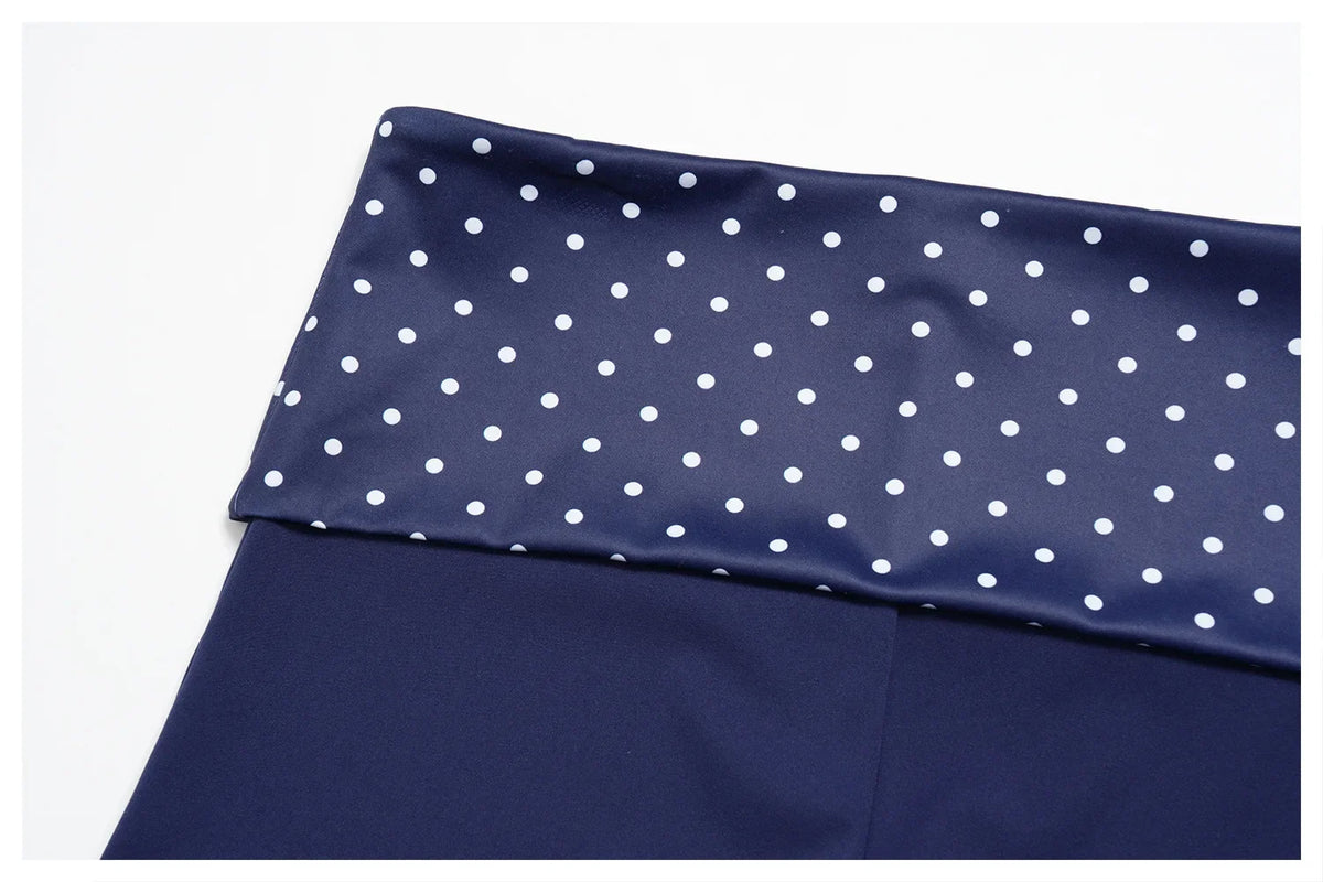Summer Striped Polka Dot Contrast High Waist Yoga Shorts Hip Lifting Sports Tights Outdoor Workout Fitness Gym Running Pants