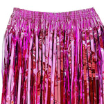 Sequin Cheerleading Team Dress for Adults Kids Rain Skirt Dance Costume Streamer Fringe Half Skirt for Beach Parties