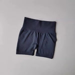 Women's High Waist Sports Shorts Peach Hip Lifting Waist Tightening Slimming Running Training Fitness Clothing