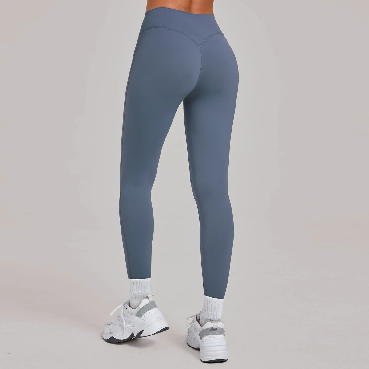 Women's Gym Yoga Pants Nude Feeling Sports Clothes Elastic High Waist Buttock Lifting Sports Fitness Tight Sweatpants