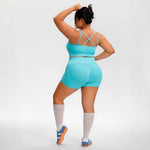 Plus Size Pilates Fitness Underwear Sports Vest Yoga Outfit Set For Women Shorts Sets Tracksuits Sweat Suits