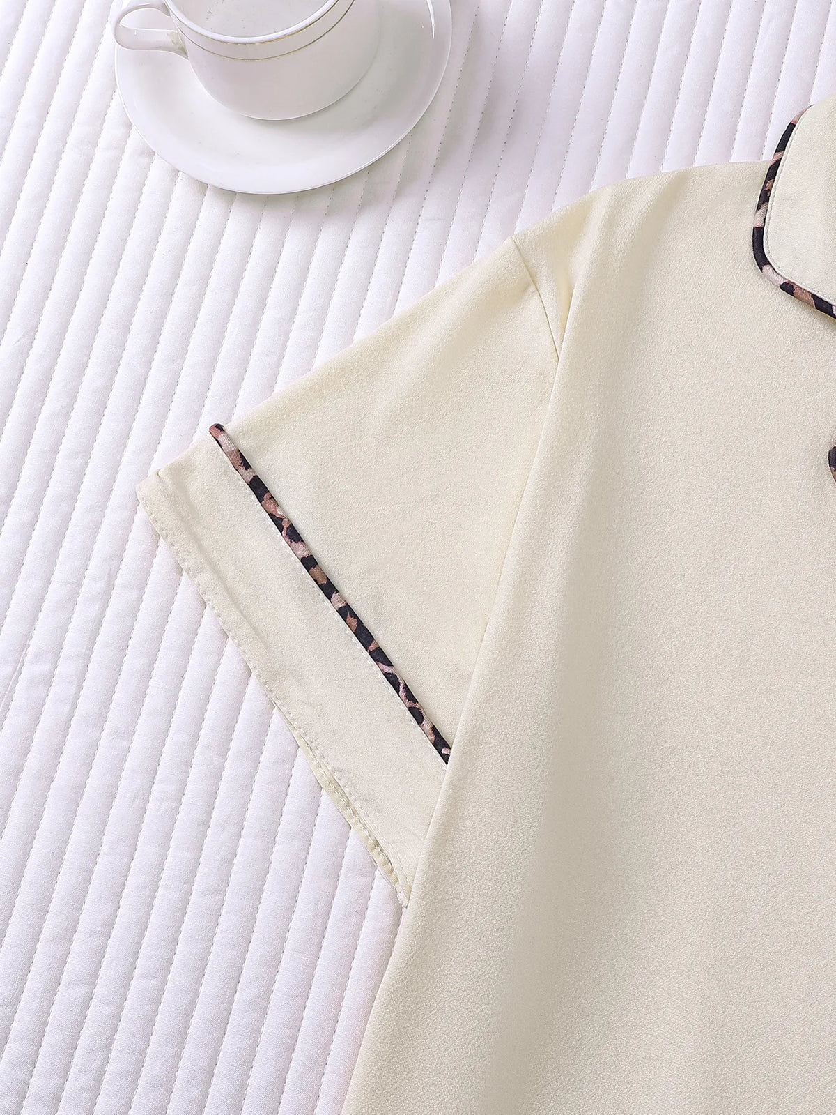 Women's Sleepwear 2026 New Summer Comfortable Pajamas Sets for Women Lapel Homewear Short Sleeve Shorts Set Pijamas Pajamas Set