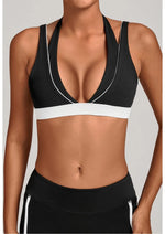 Women's Nude Yoga Bra Slim Fit Beautiful Back Sports Top Fitness Running Casual Tight-fitting Top