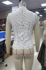 Y2K Aesthetic Solid Color Lace Crop Top Sleeveless Chinese Frog Button Vest Women's Summer Party Streetwear